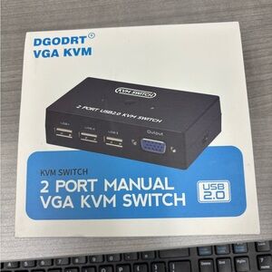 DGODRT VGA KVM Switch Box